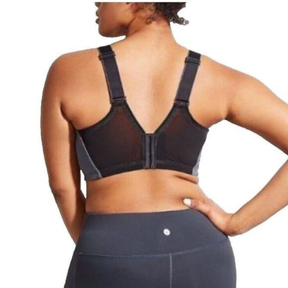 Livi Active Lane Bryant Womens Bra Sports High Impact Cooling 42D Gray - Picture 9 of 10